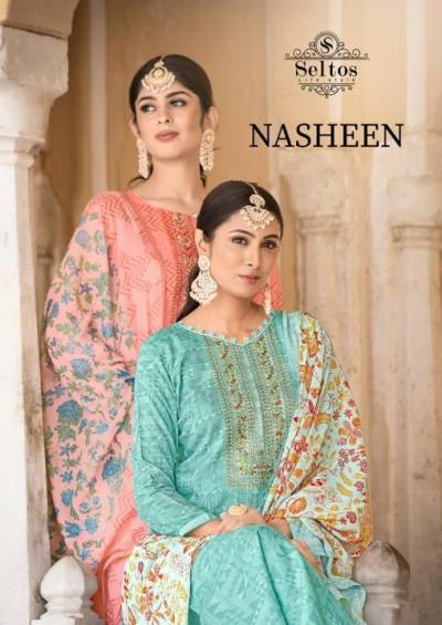 Nasheen By Seltos Digital Printed Summer Wear Salwar Suit Collection